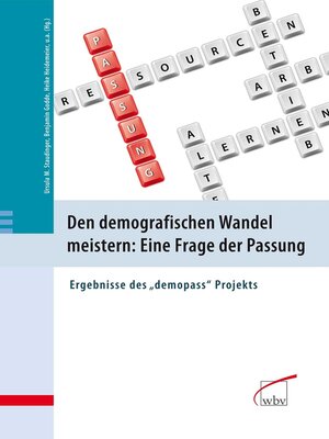 cover image of Den demografischen Wandel meistern